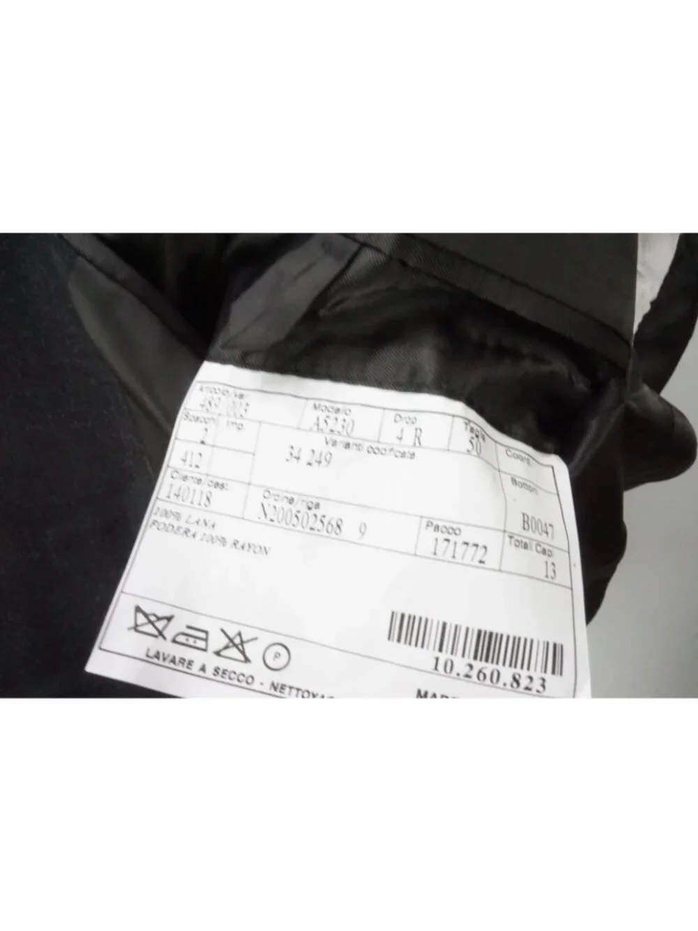 Burberry approximate measurements
